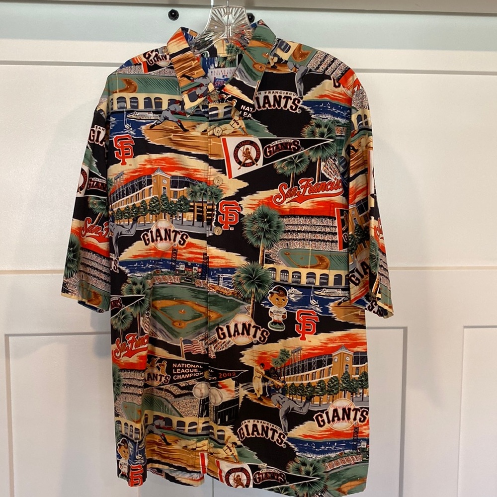 Reyn Spooner SF Giants Hawaiian style shirt